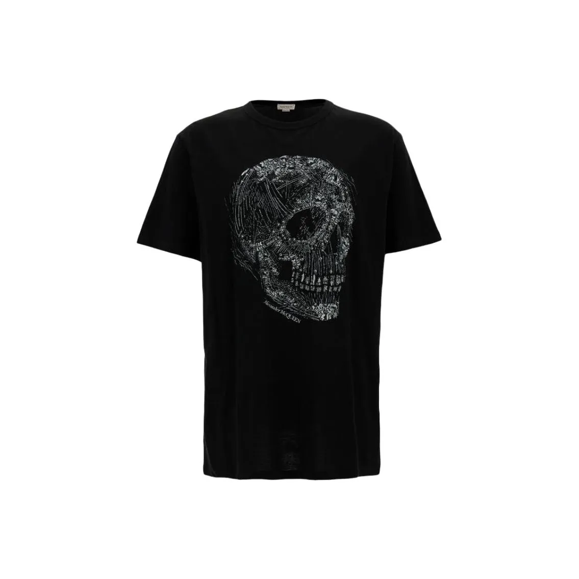 Alexander McQueen Рубашка Мужская Черная