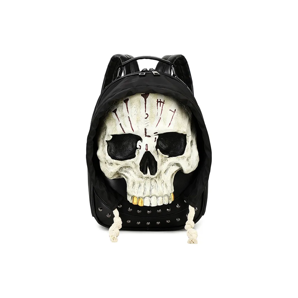 Ha Luxury ПУ (полиуретан) Рюкзак Стандартный Унисекс Белый Серебряный Черный Золотой