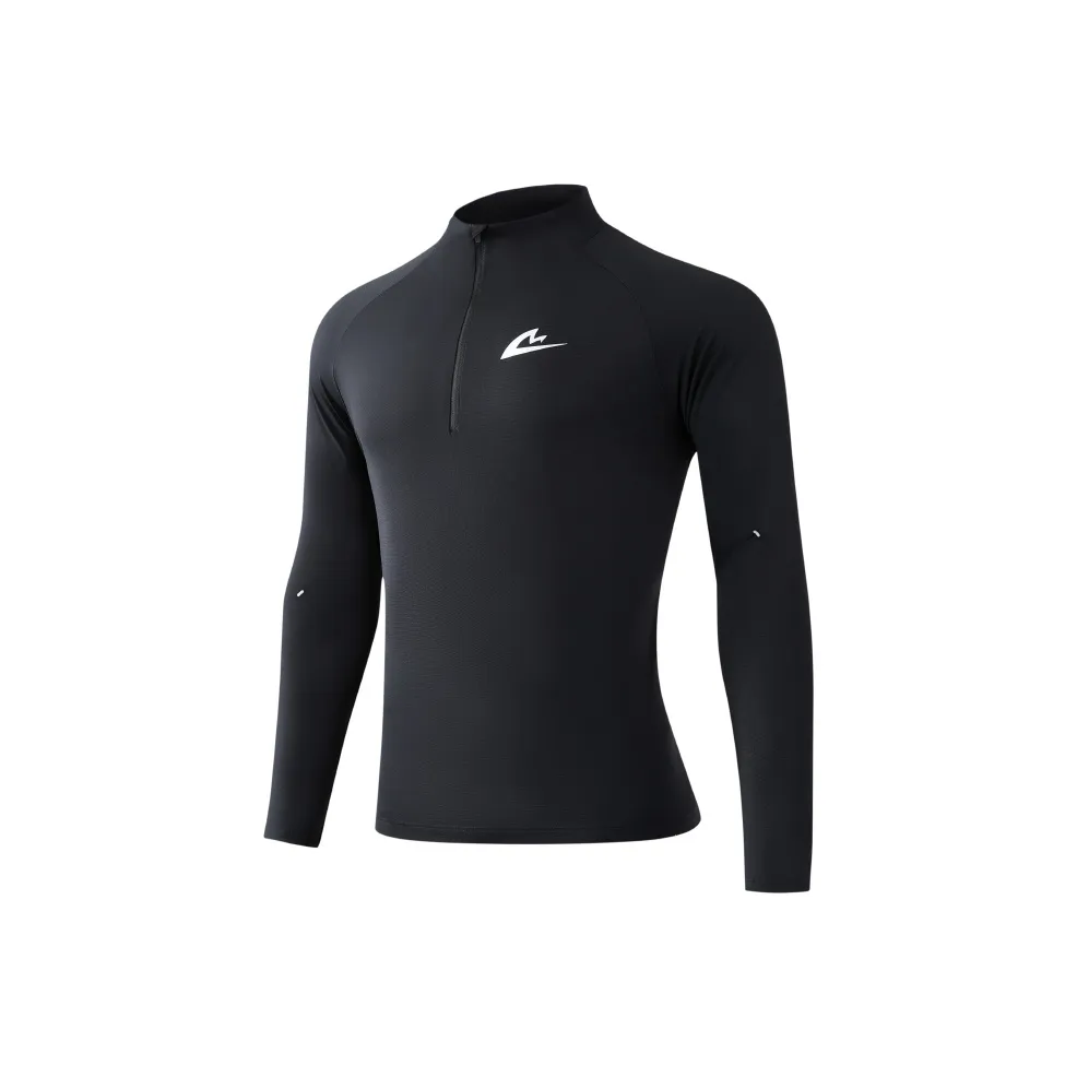 YINSUMAO Полузастежка Длинный рукав Унисекс