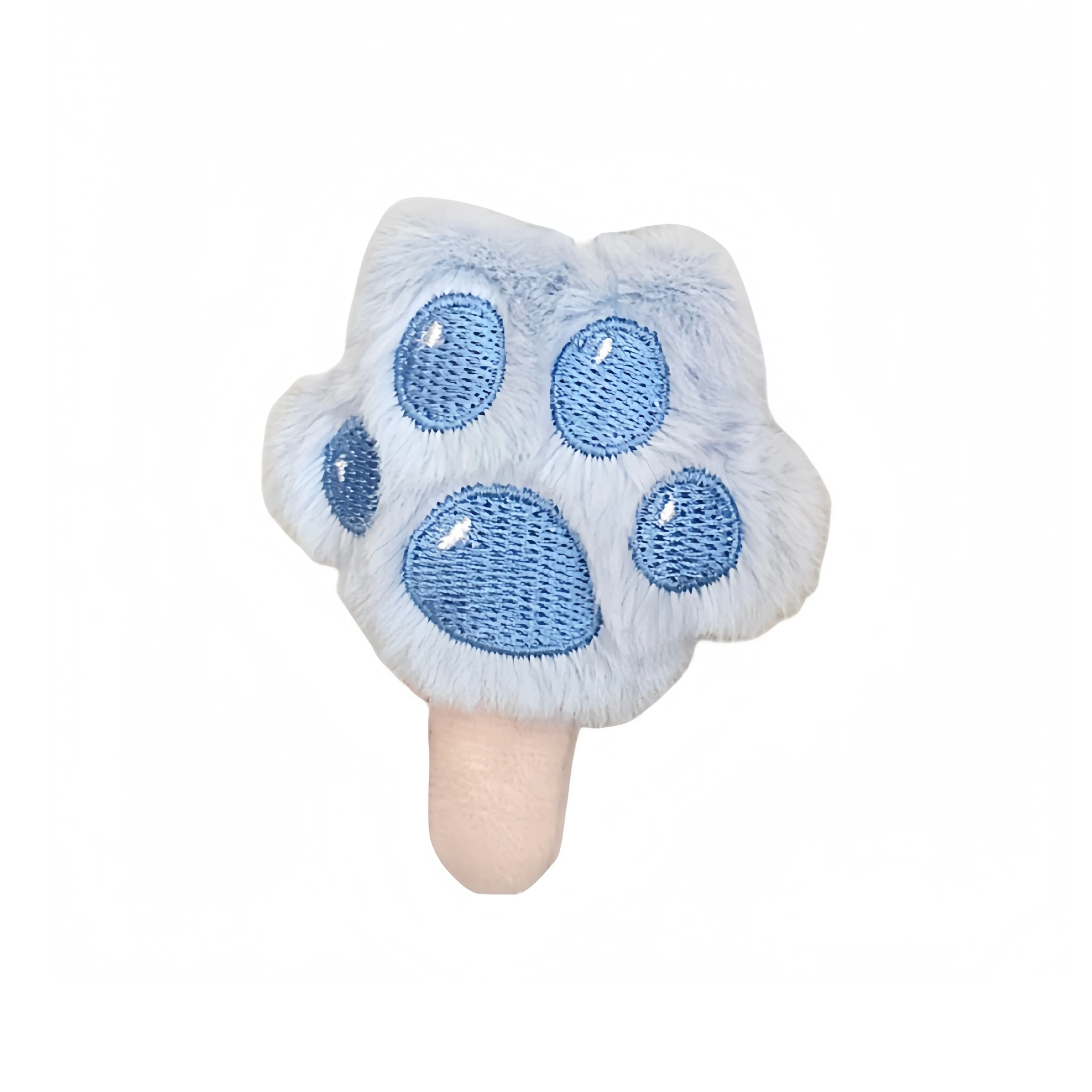 LOGISTAR Cute Kitten Paw Plush Pendant 8 см High