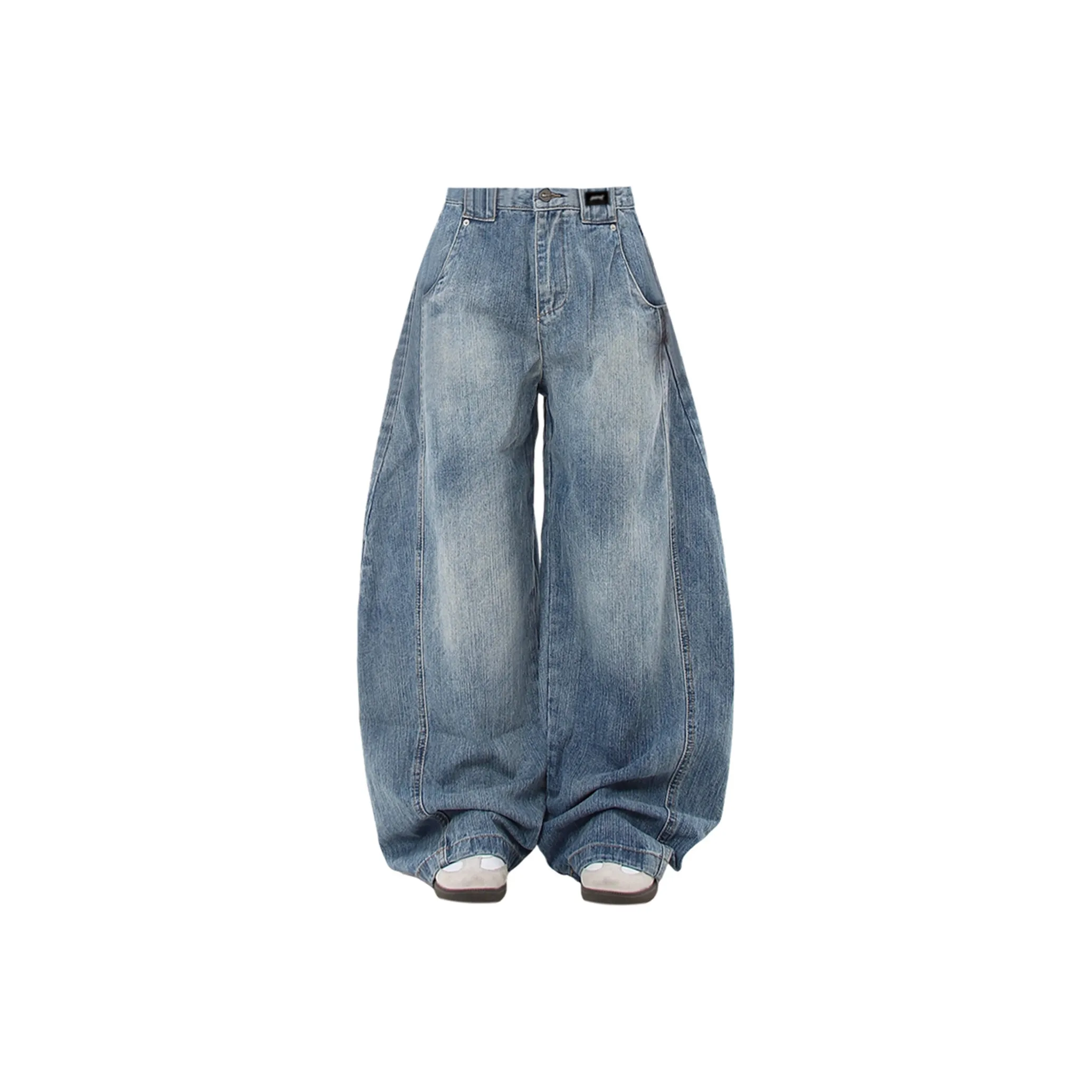 Pirkadat Синие Унисекс Джинсы