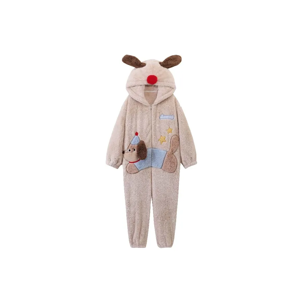 Qiao Ni Tong Дом Onesies Женские