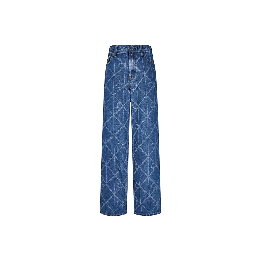 Calvin Klein YY2 Джинсовый Синий Женские Джинсы