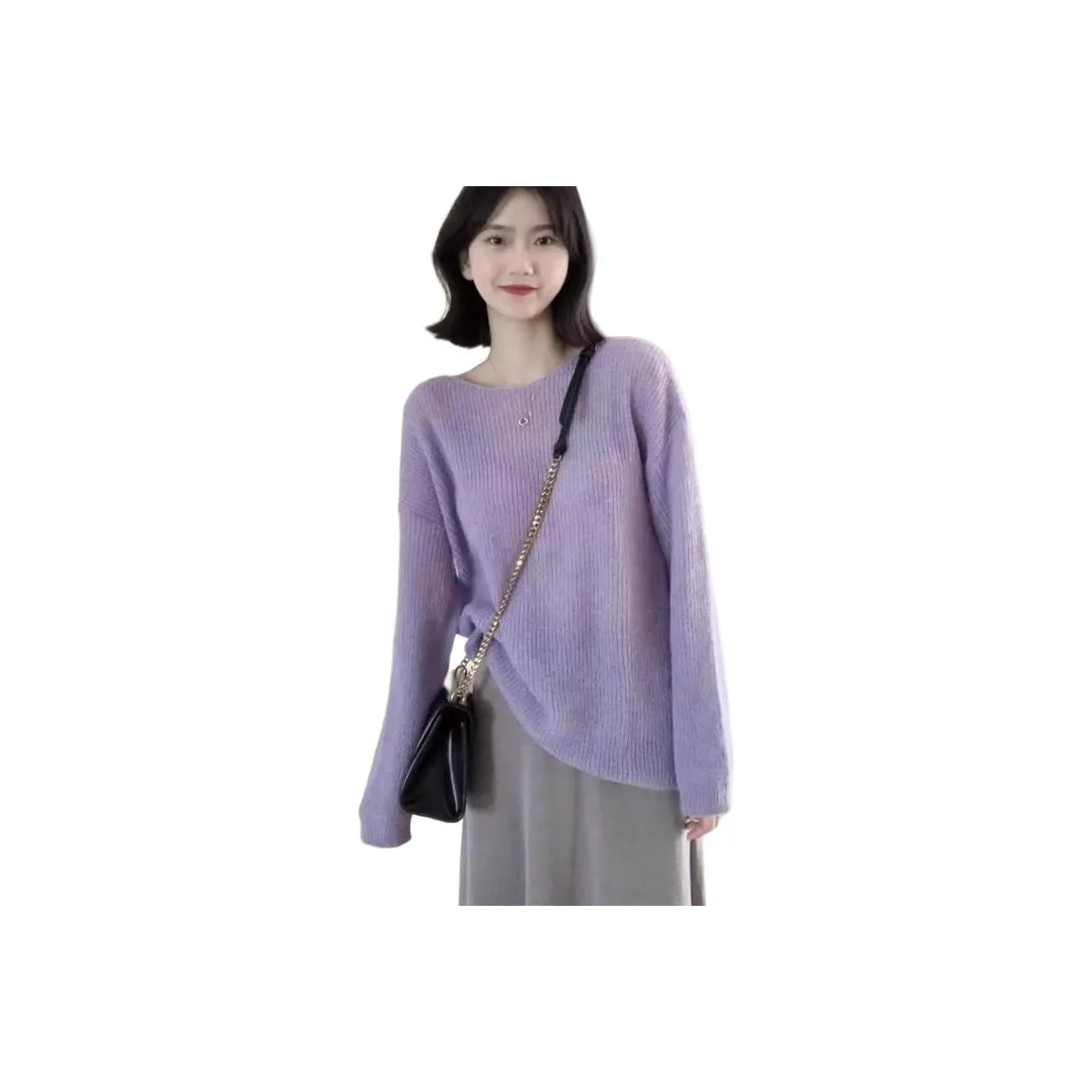 VINMUK Фиолетовый Женский Трикотаж