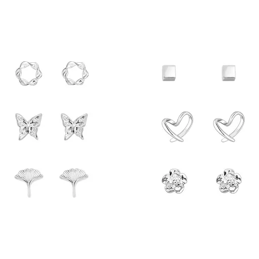 SINCE BEAUTY Сплав Серьги-гвоздики Женские