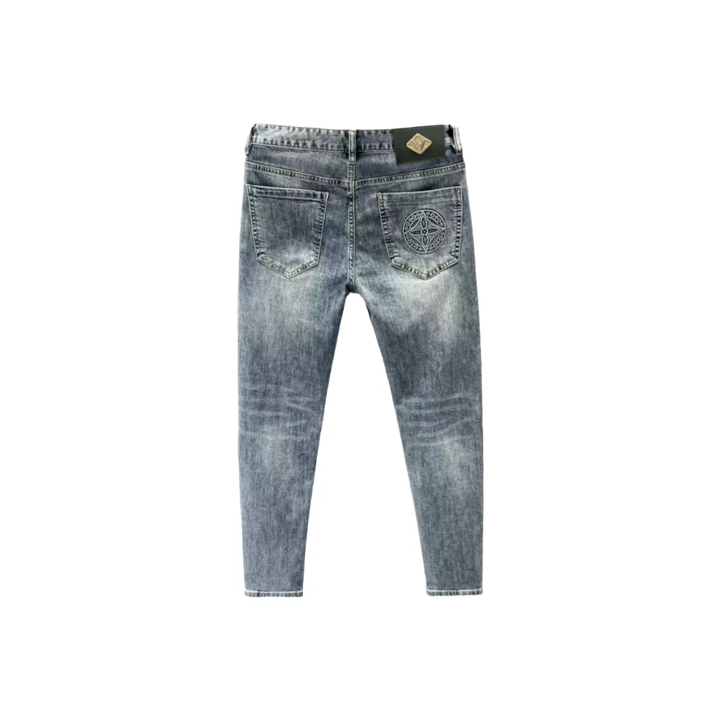 CAT'S PAW Синий Унисекс Джинсы