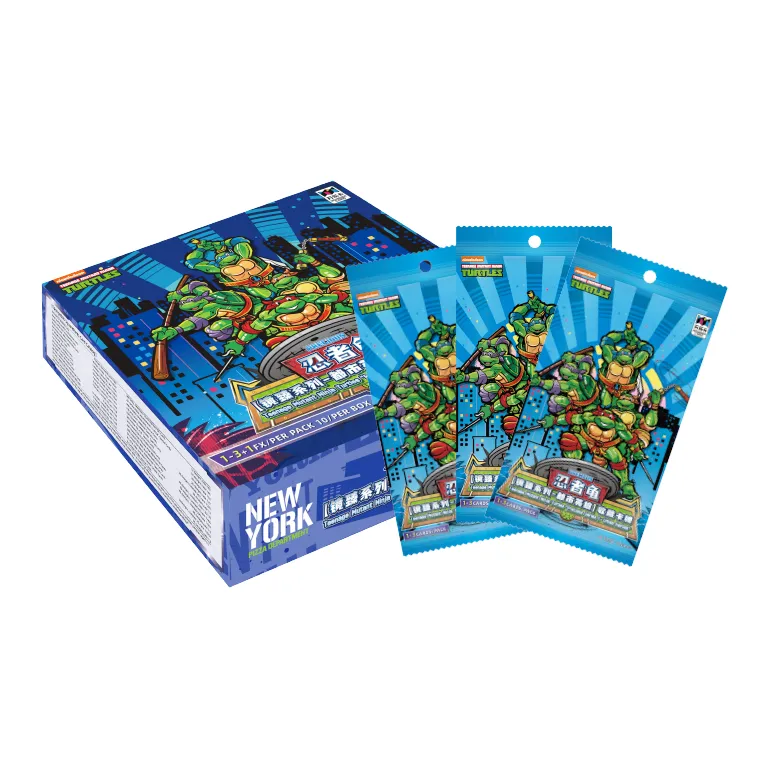 Wonder Card Черепашки-ниндзя Kyouzen Коллекция Городской Герой IP Аниме Карточки 10 Коробок