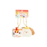 오렌지 라이언+커피 강아지 매칭 세트 5cm/4.5cm