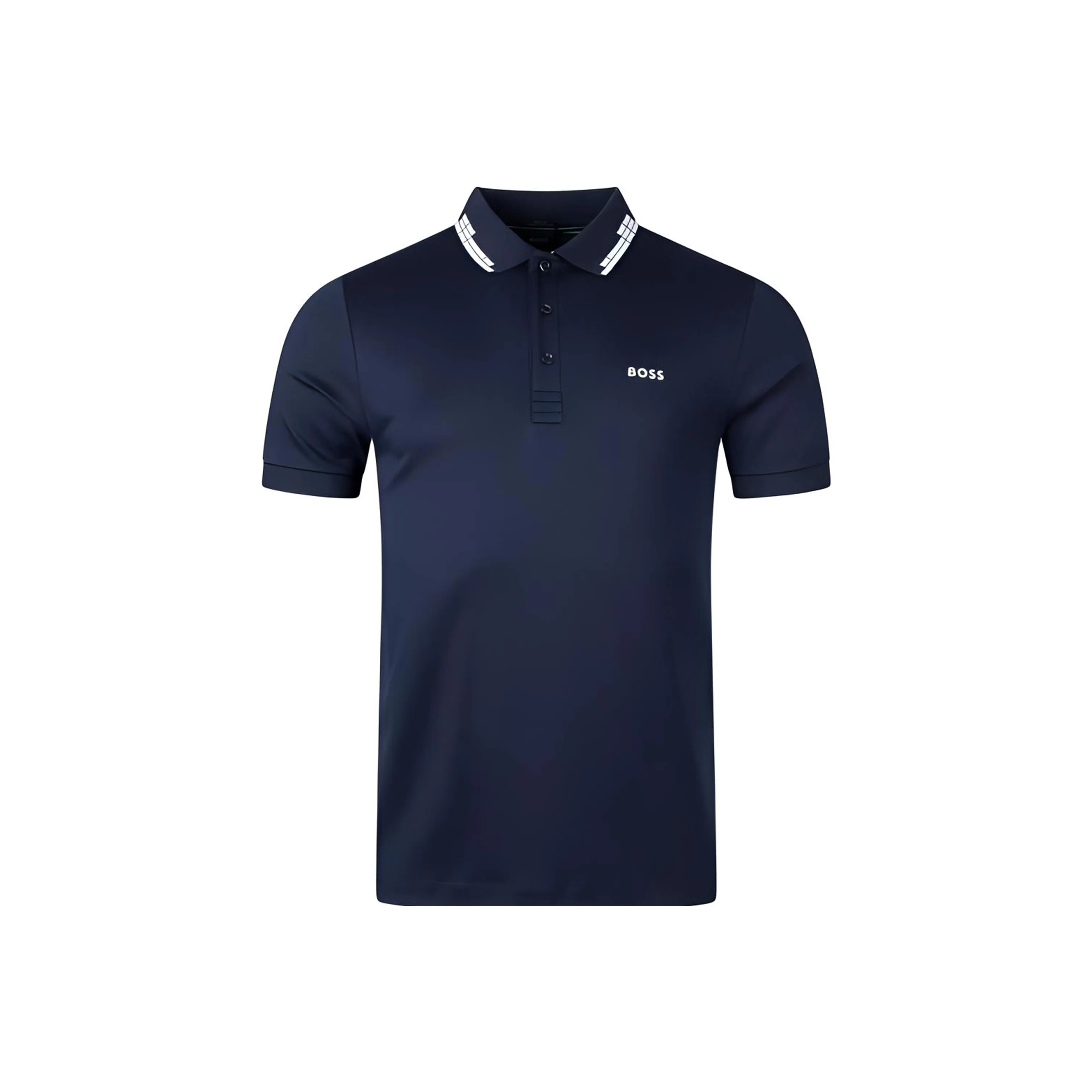 HUGO BOSS Polo Shirts Men Marine Blue