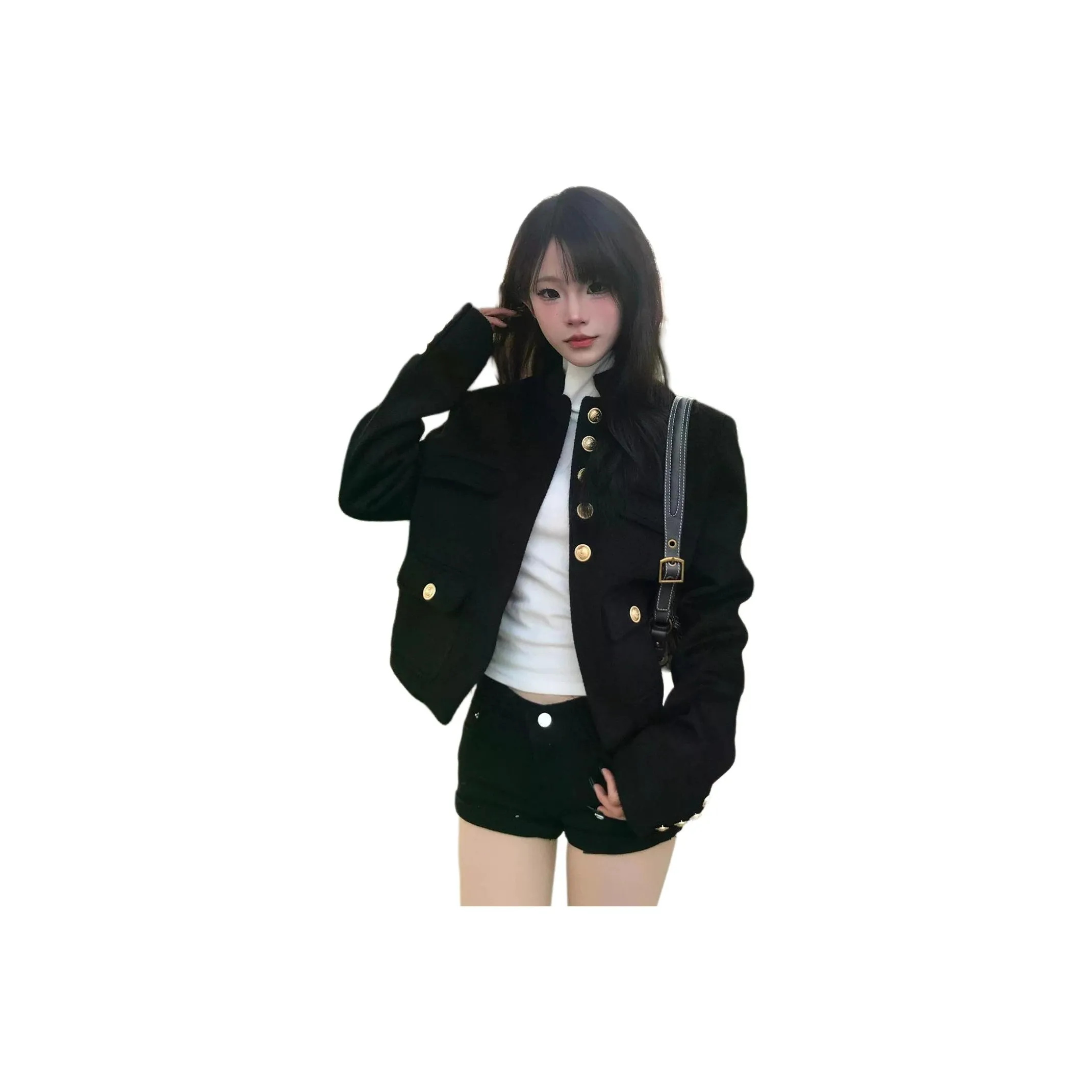 Gentle Welcome Cropped Coat Women's