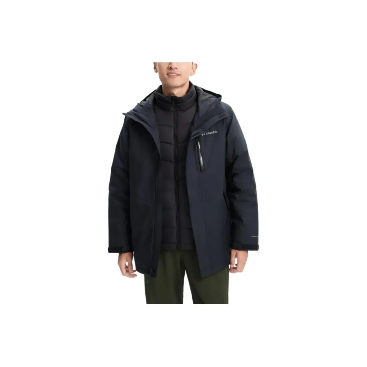 Columbia Поход Водонепроницаемый Термический Отражающий Ветровка Мужская