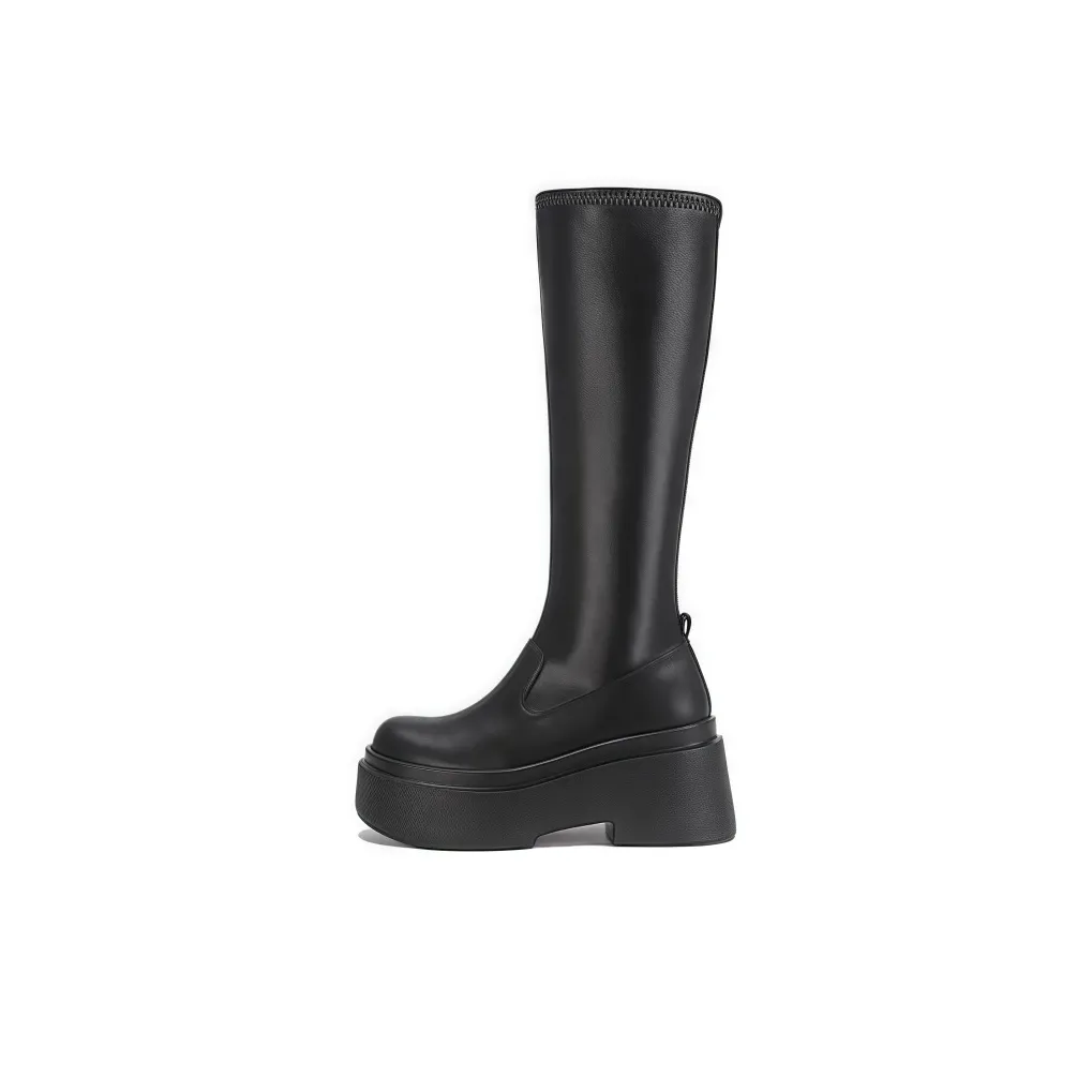 7 SEVFUN Минималистский стиль Fashion Классический и Универсальный Высокий Мартин Ботинок Женские