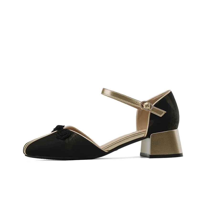 DAPHNE One Ремень Сандалии Средний Каблук Женские