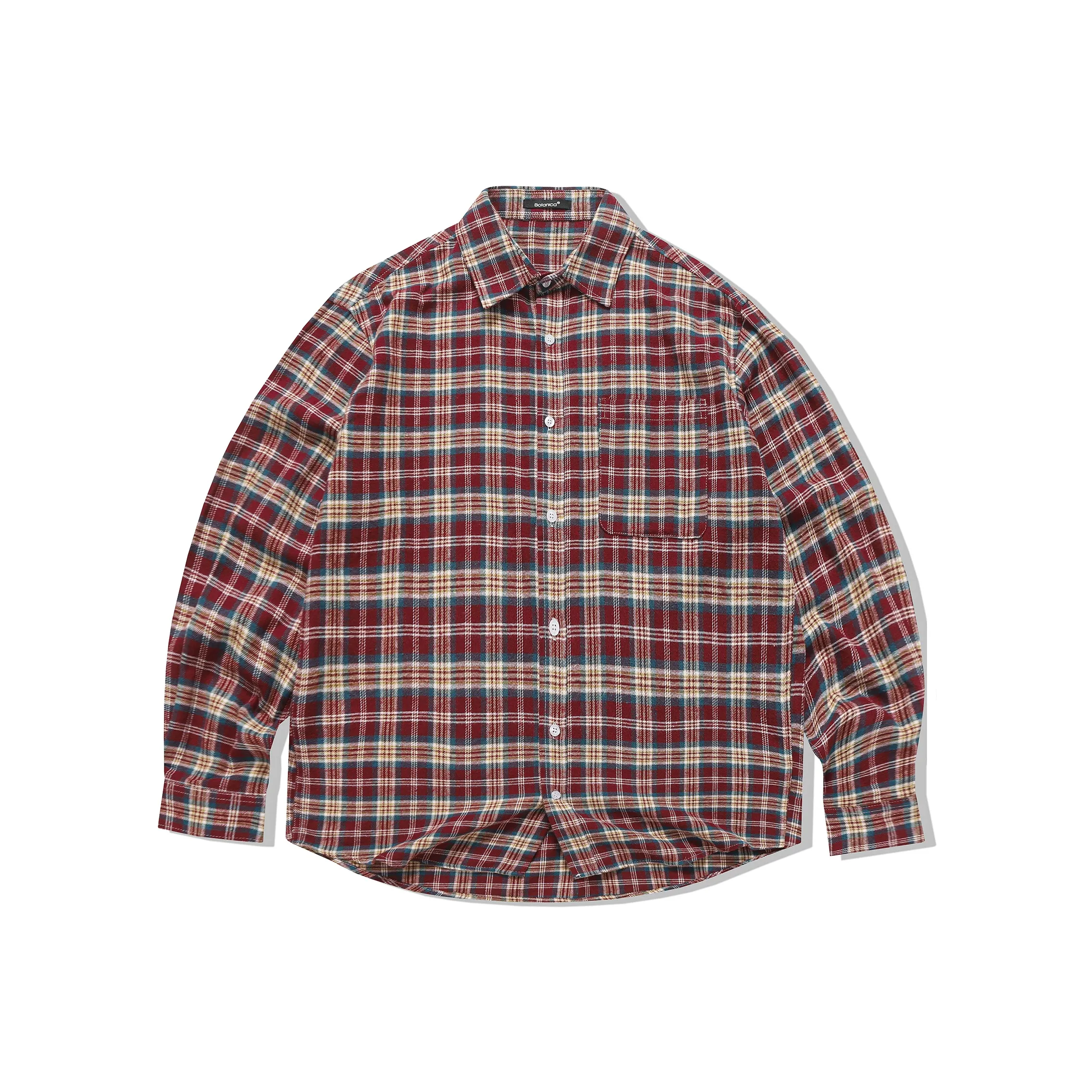BOTANICA Красный Унисекс Рубашки