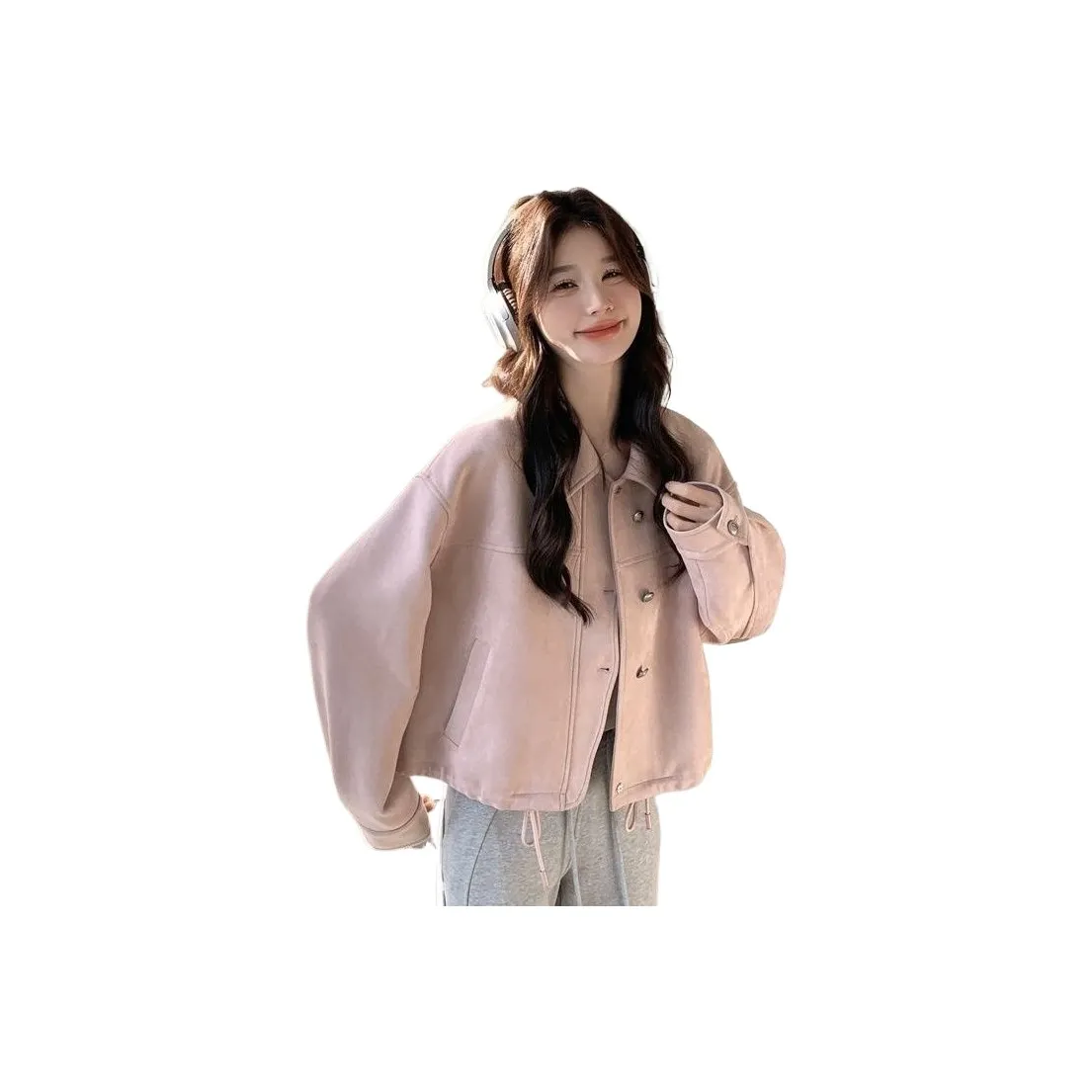 STYUW Розовый Женский Куртки