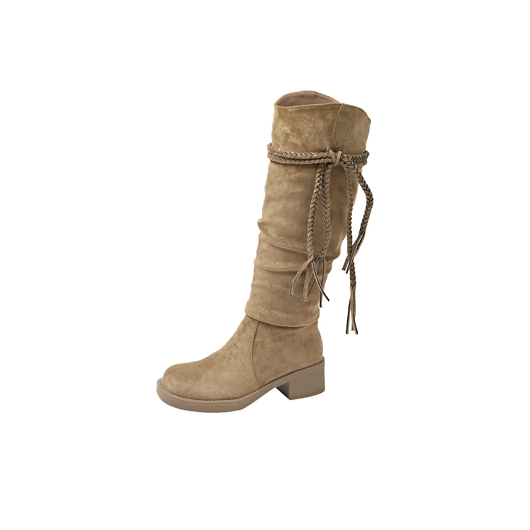 BINGO DUCK Женские сапоги до колена