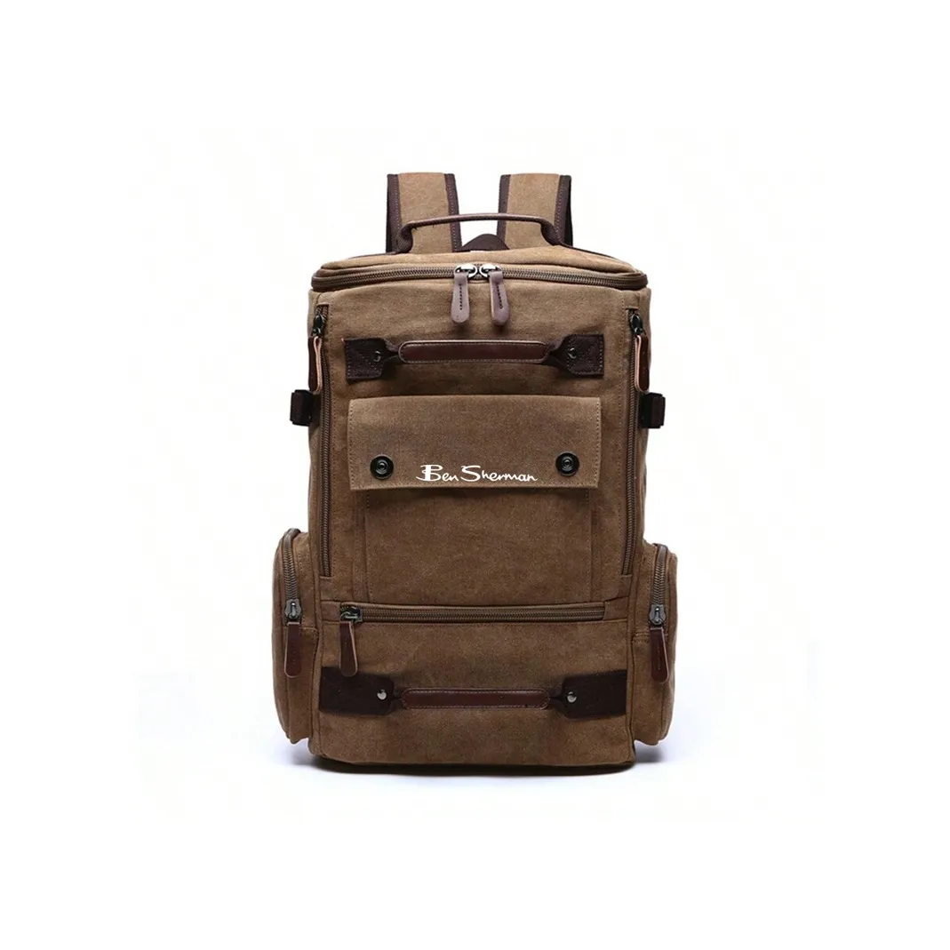 BEN SHERMAN Холст Рюкзак Стандартный Унисекс Многоцветный