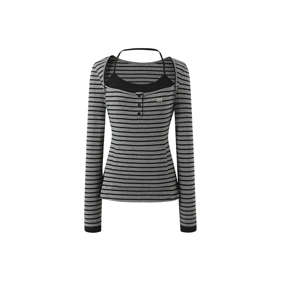 Pa33word Темно-серый Женские T-рубашки