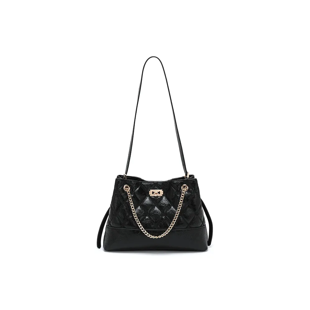 BETTINA VIVIAN ПУ (полиуретан) Сумка через плечо Стандартная Женская Черная