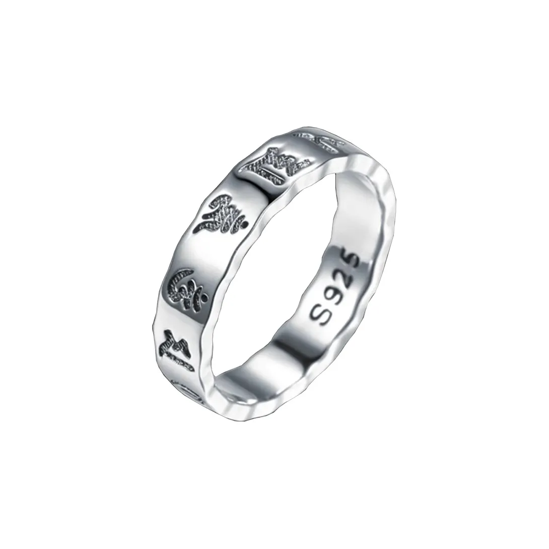 Angel Wishes 925 Thai Silver Rings Unisex