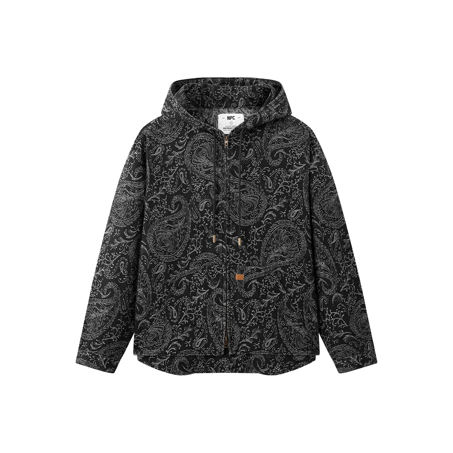 NPC Винтажный Черный Мужские Куртки