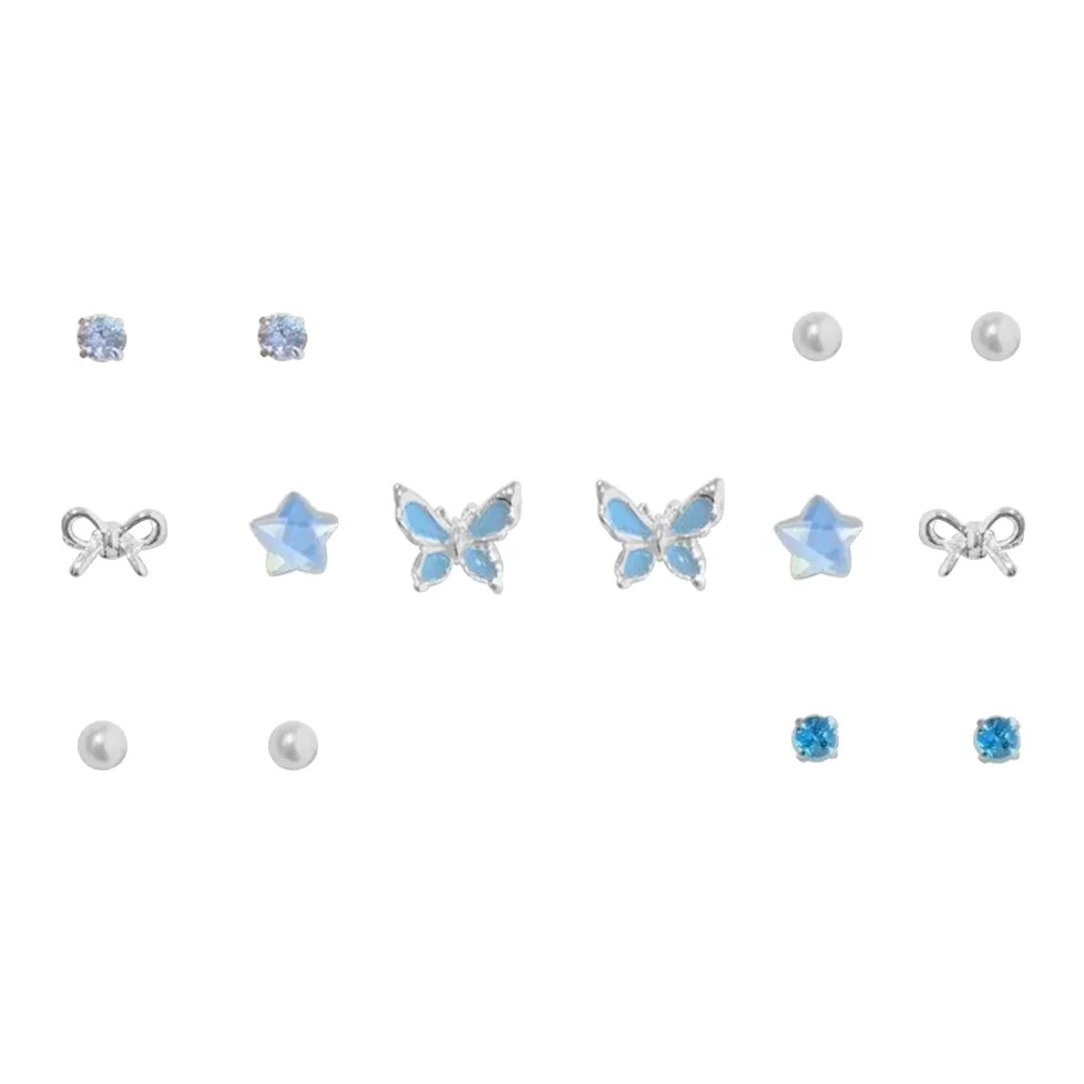 WANLIACC Сплав Серьги-гвоздики Женские