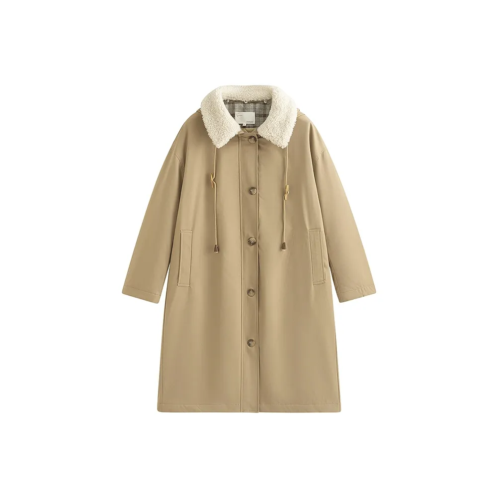 Inman Хаки Женские пуховики