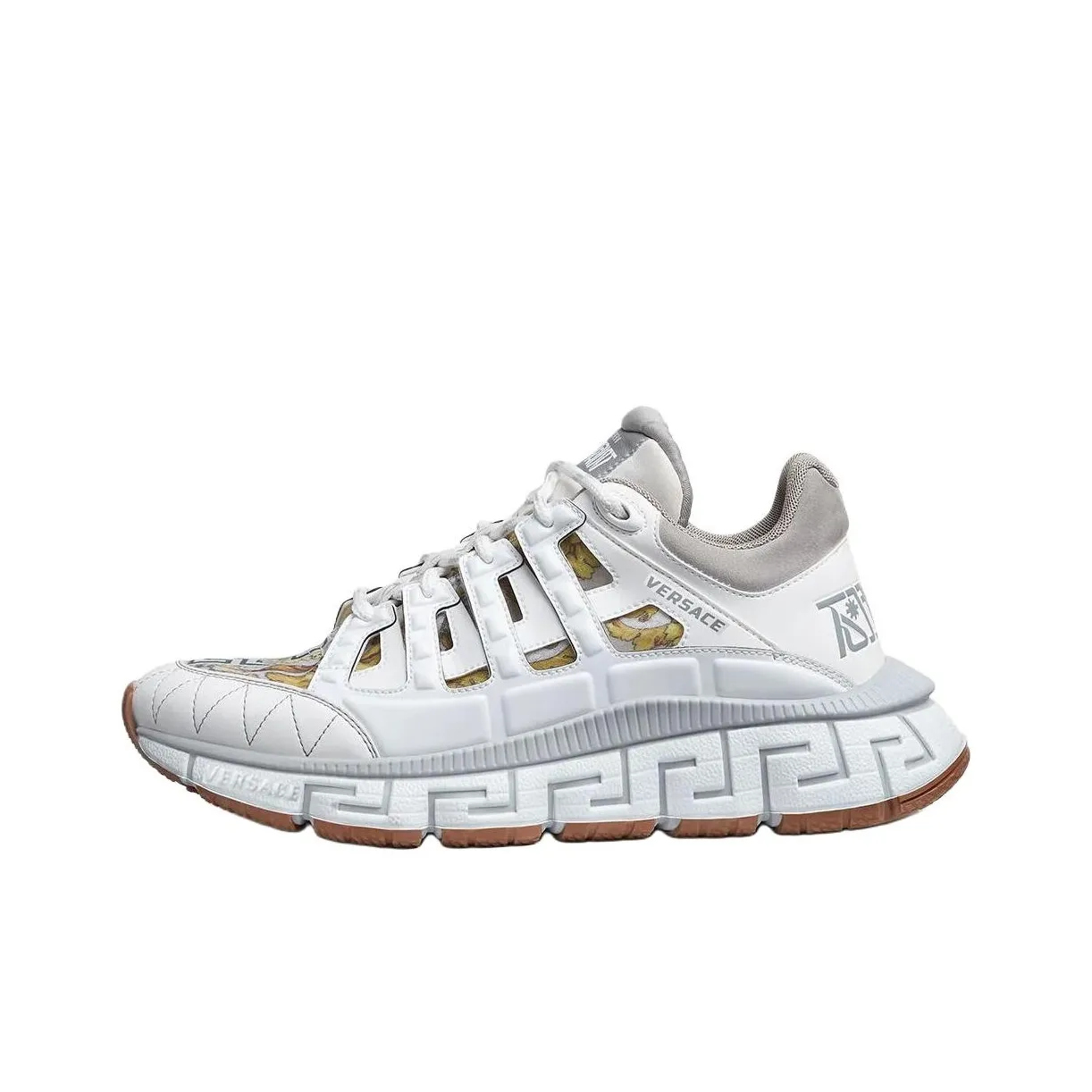 VERSACE Trigreca Casual Shoes Women's Low Top White