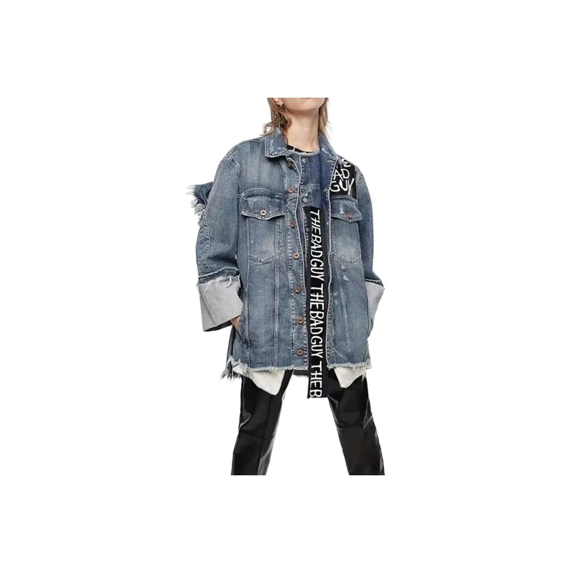 DIESEL Couture Denim Jacket Unisex