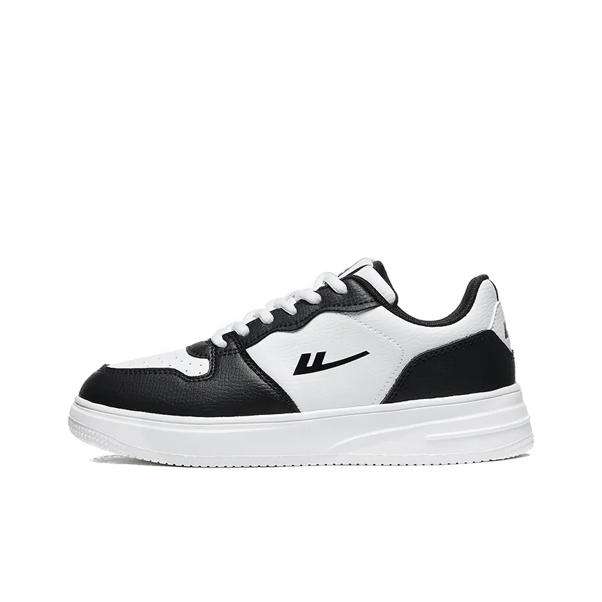 Warrior Дышащие и противоскользящие низкие кроссовки для скейтбординга мужские черно-белые