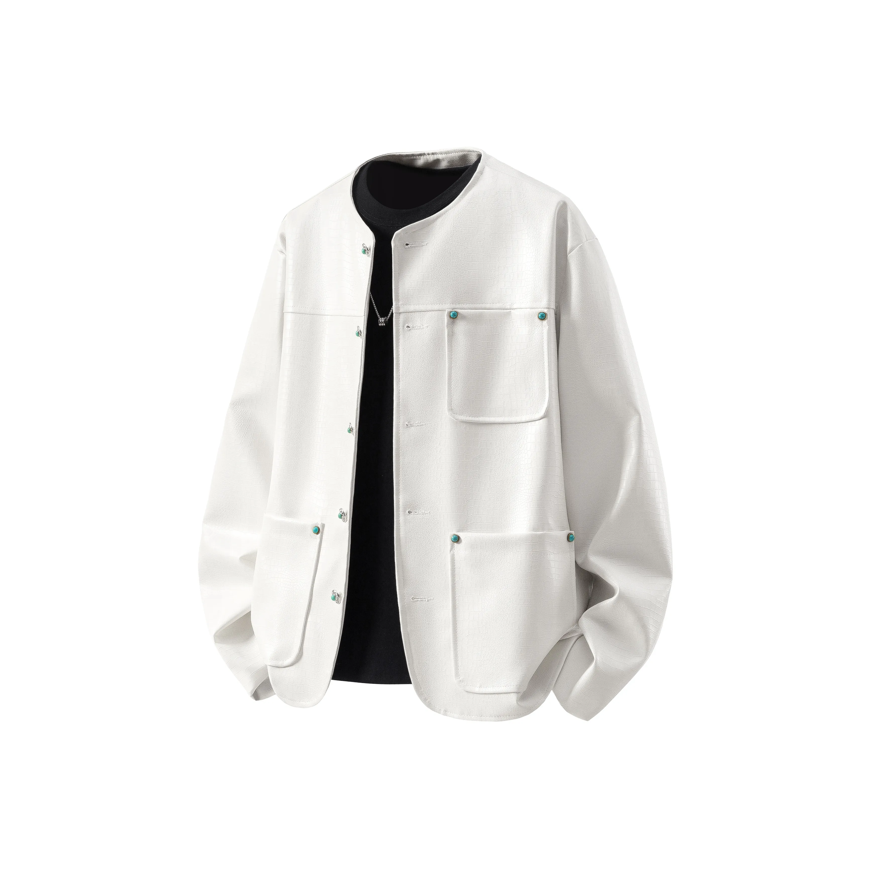 Find Yourself Кожаная куртка унисекс