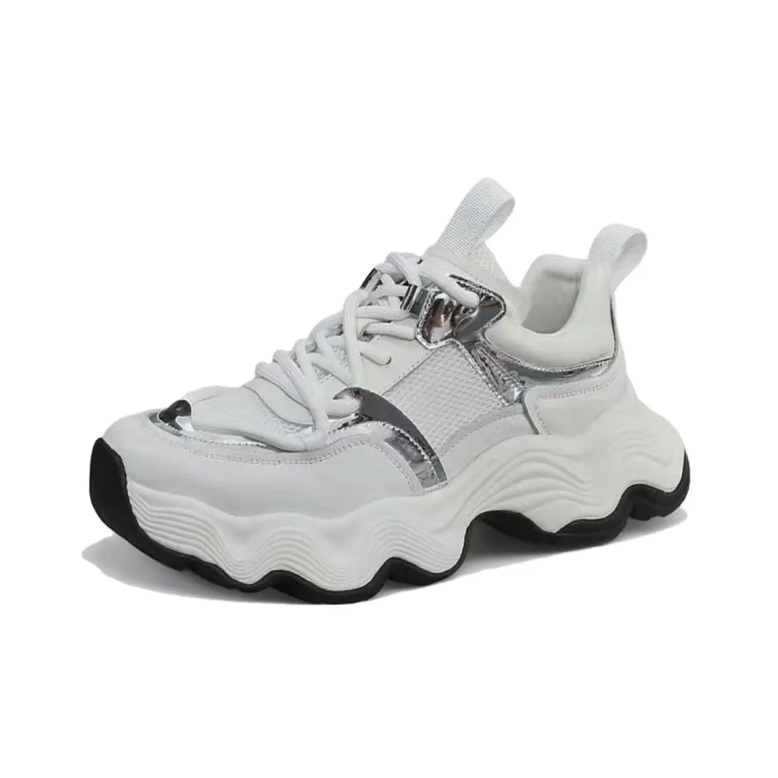 SENJIALUO Поддержка Устойчивость к истиранию Легкий И Дышащий Низкий Топ Толстая подошва Мужские кроссовки