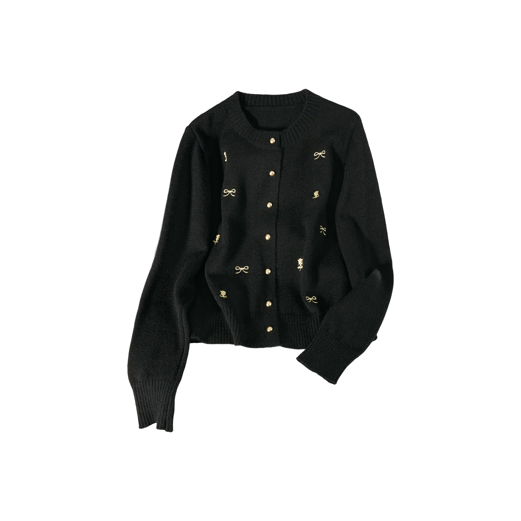 Cypress House Черный Женский Трикотаж