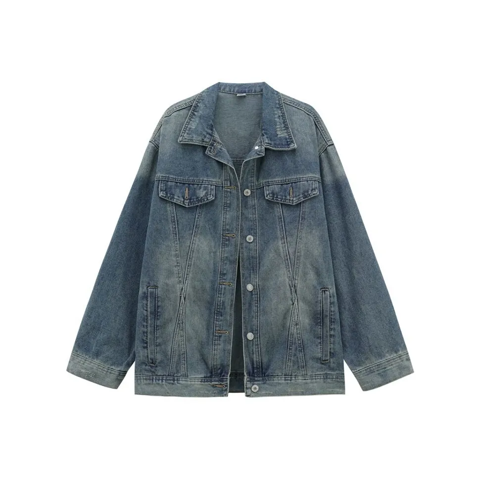 HAPG Джинсовый синий Женская Джинсовая Куртка