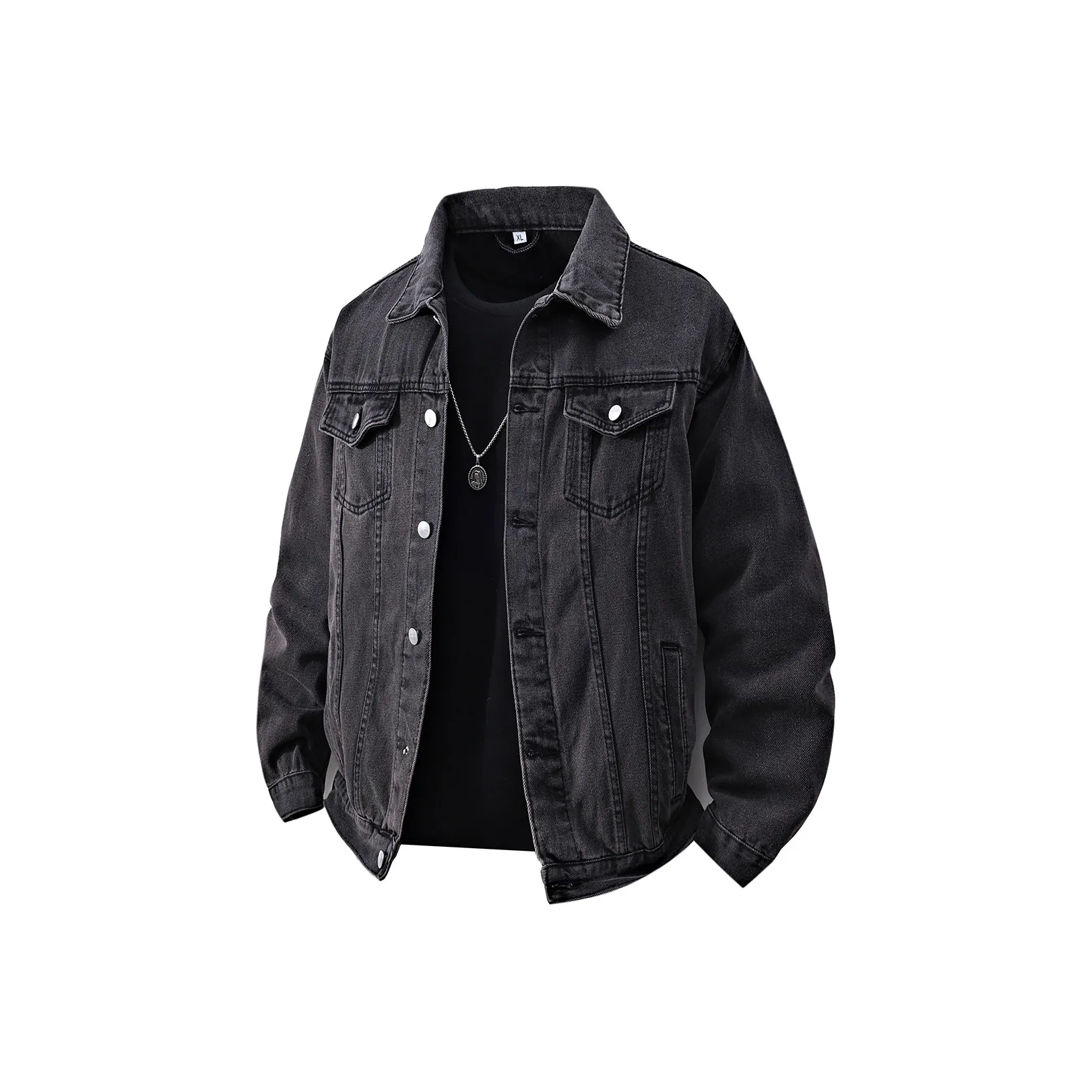 SENJIALUO Мужские Джинсовые Куртки