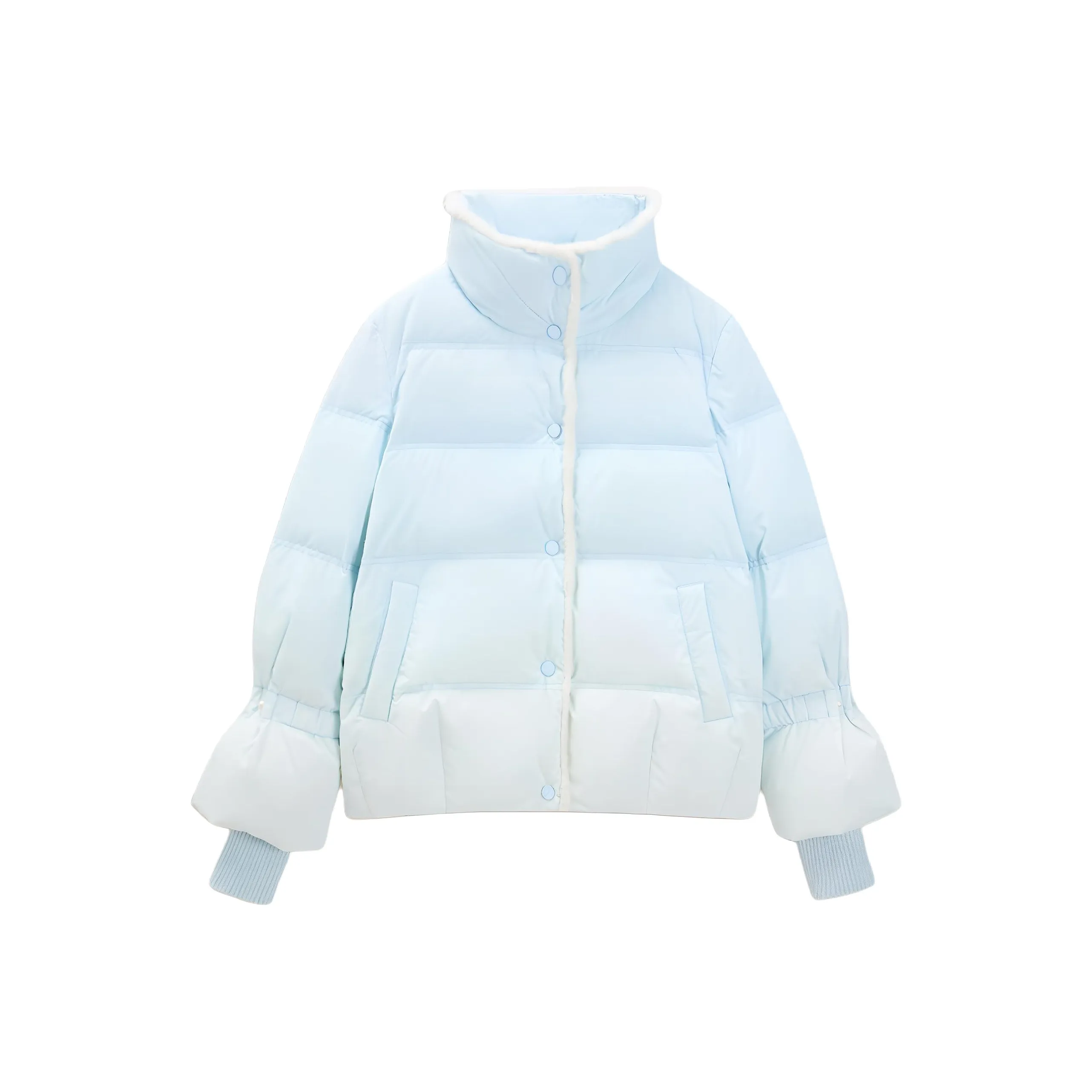 Love To Serve Пуховик Женские Синий