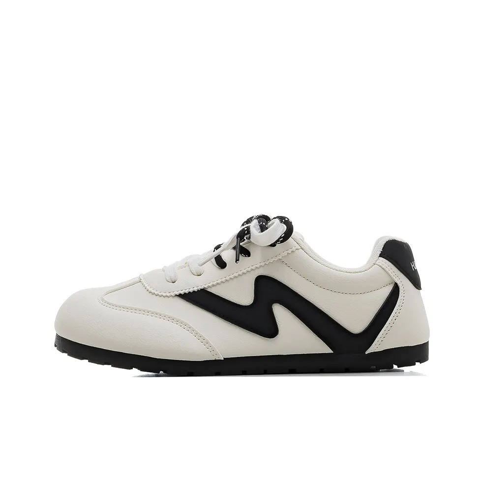 HUANQIU Износостойкий Легкий And Дышащий Низкий Топ Повседневная Обувь Женская Бежевая Черная