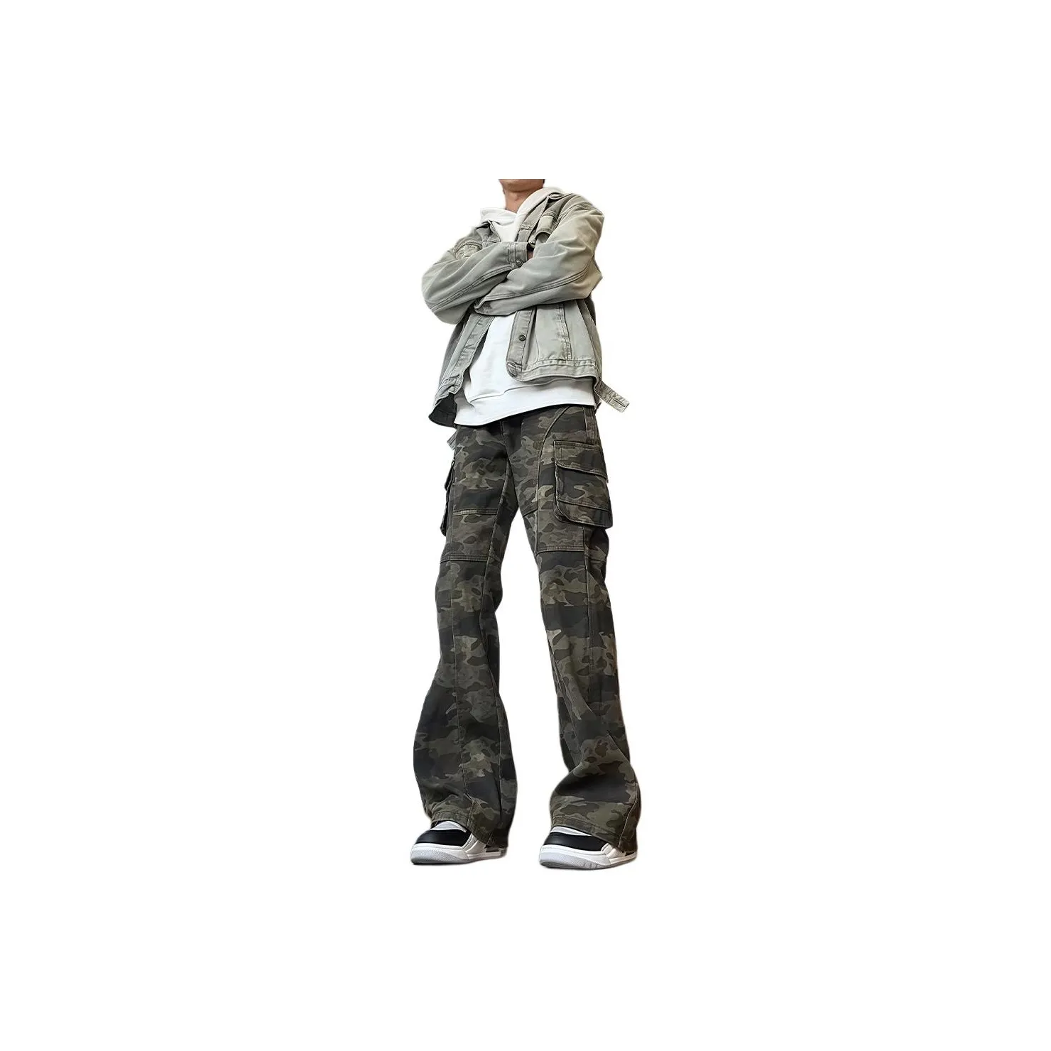 KVIV Камуфляж Мужские Джинсы