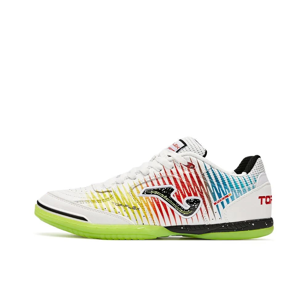 Joma Топ Flex IC IN Для помещений Амортизаторы Slip-resistant Футбольные бутсы Мужской Белый Многоцветный