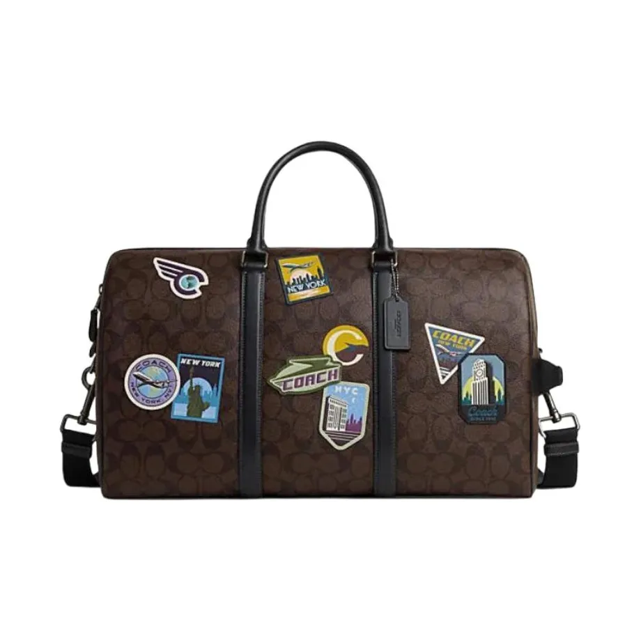 COACH Venturer Travel Bags Dark Coffee