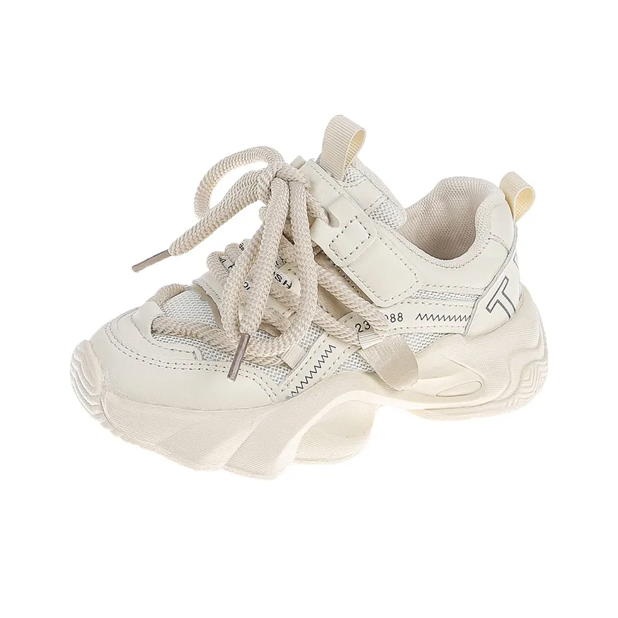 Grace Rebound Дышащий Slip-Resistant Низкий Топ Студенческие Кроссовки с Толстой Подошвой