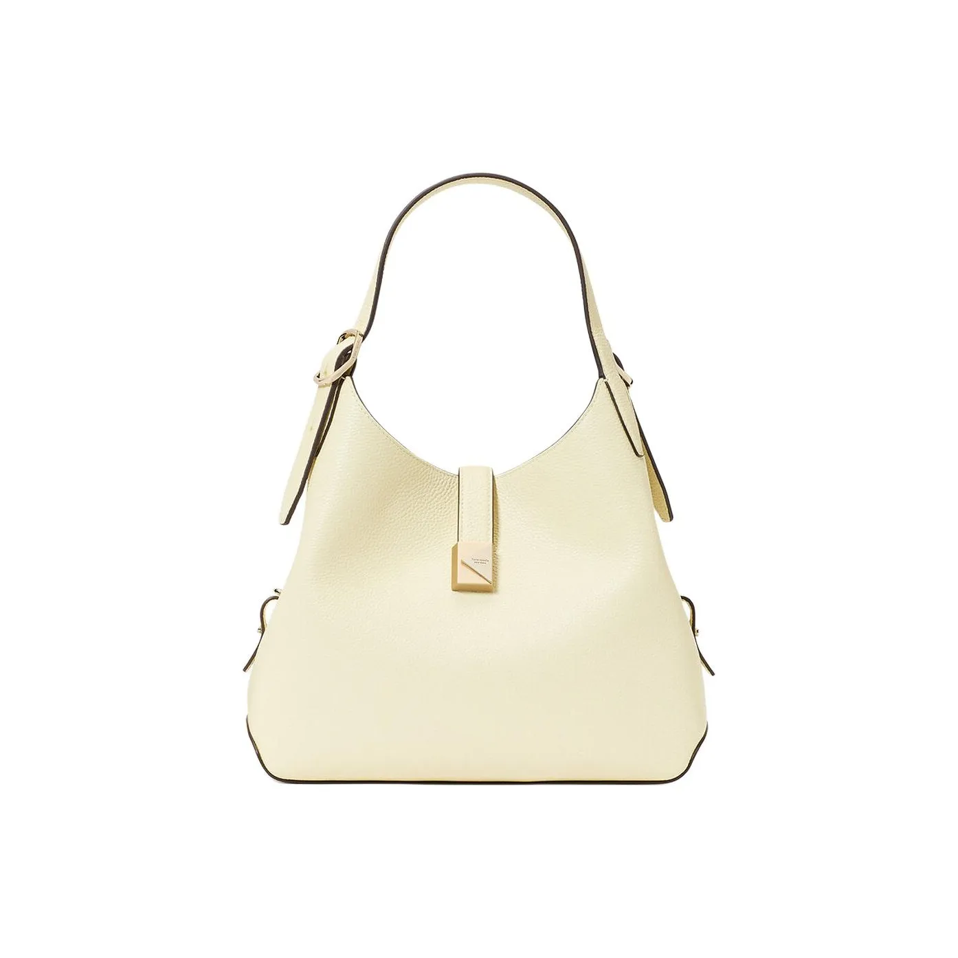 Kate Spade Кожа Одно Плечо Сумка Средний Женский Светло-Желтый