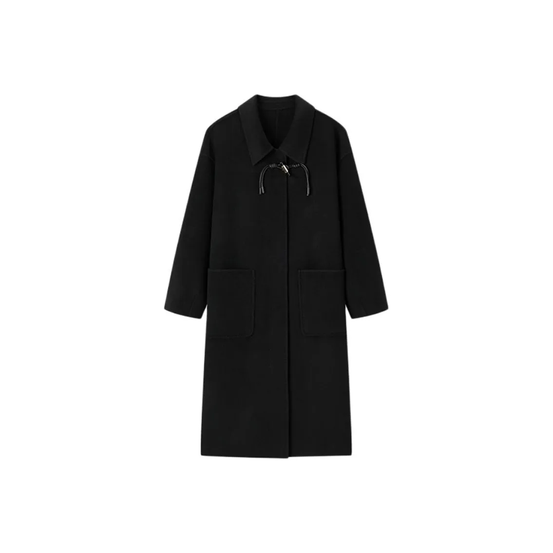 EICHITOO Черное Женское Пальто