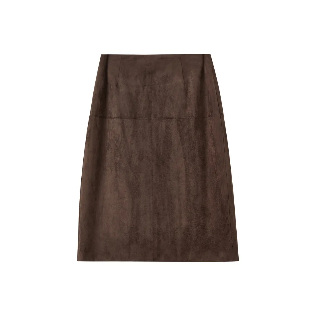 SENTUBILA Темно-коричневый женский повседневный длинная юбка