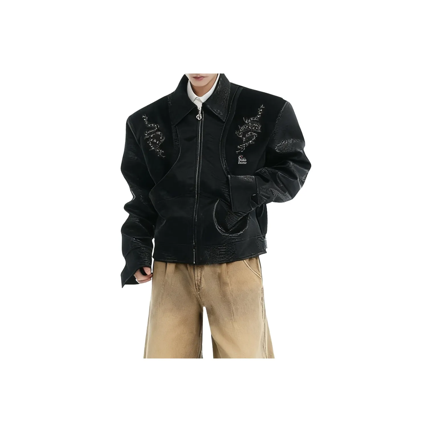 DUKE+DEXTER Черный Унисекс Куртки