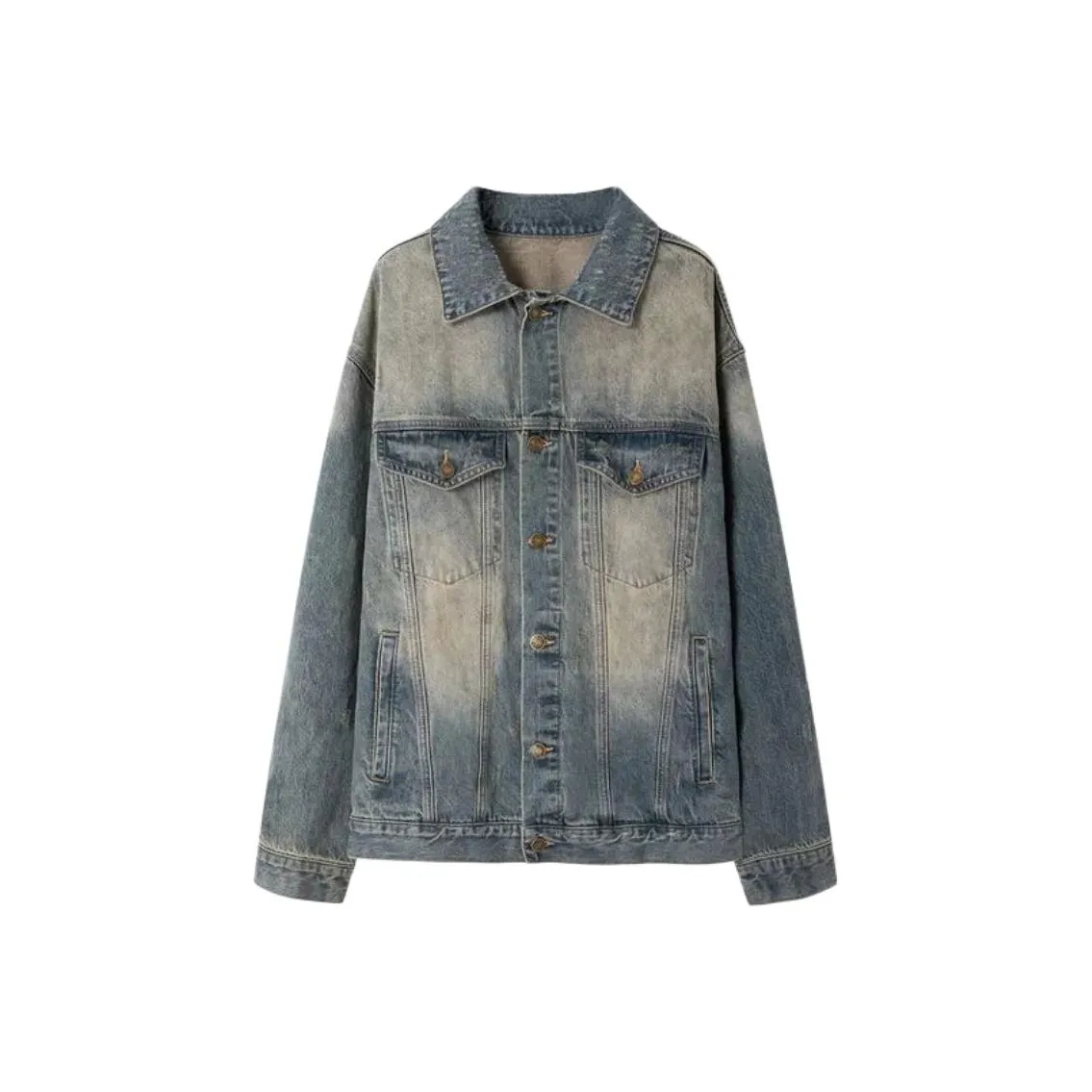 HAPG Винтажный синий [Американский промытый состаренный] Женские куртки