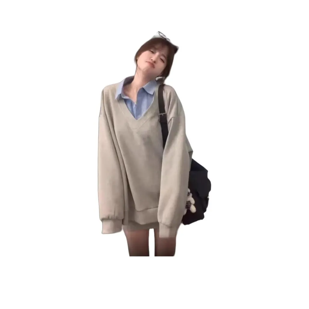 HKPXR Серый Женский Свитшот