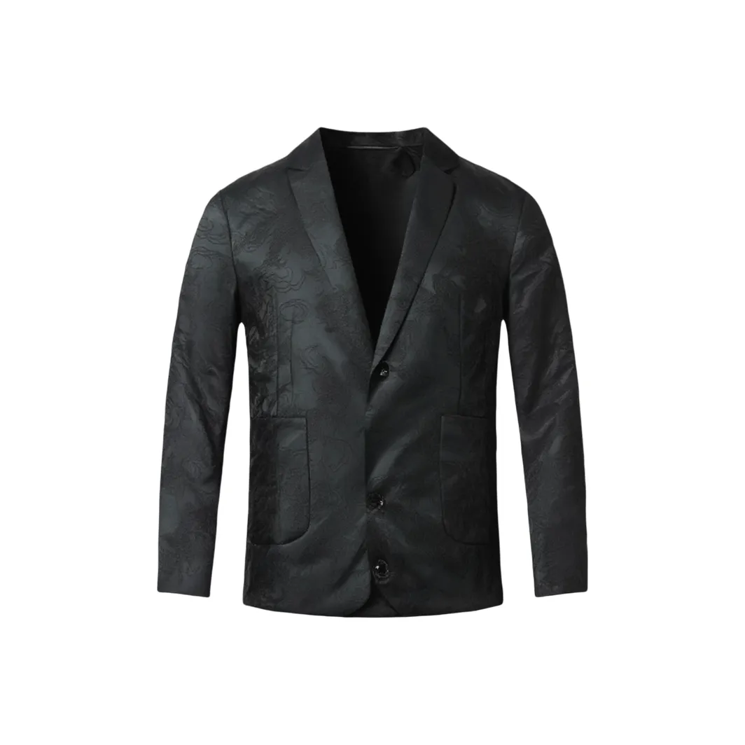 FOSS PHIL Черный Мужской Бизнес-Костюм