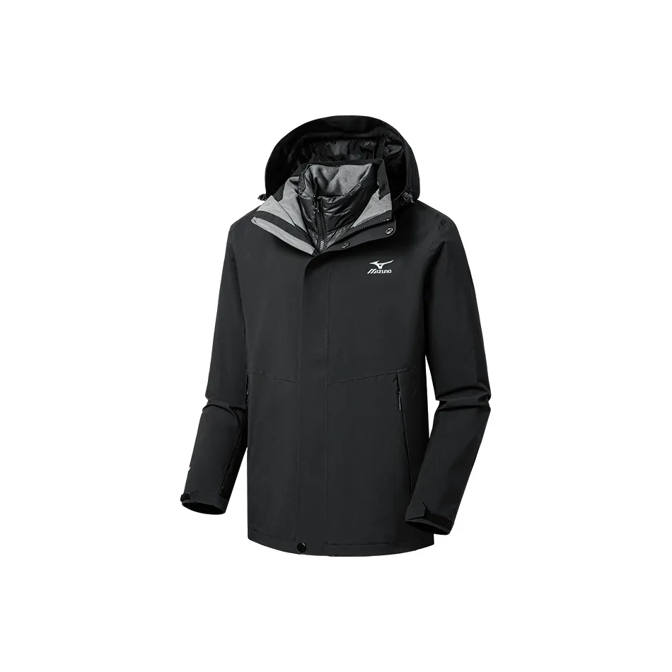 Mizuno Термический Износостойкий Дышащий Холодостойкий Водонепроницаемый Ветровка Унисекс