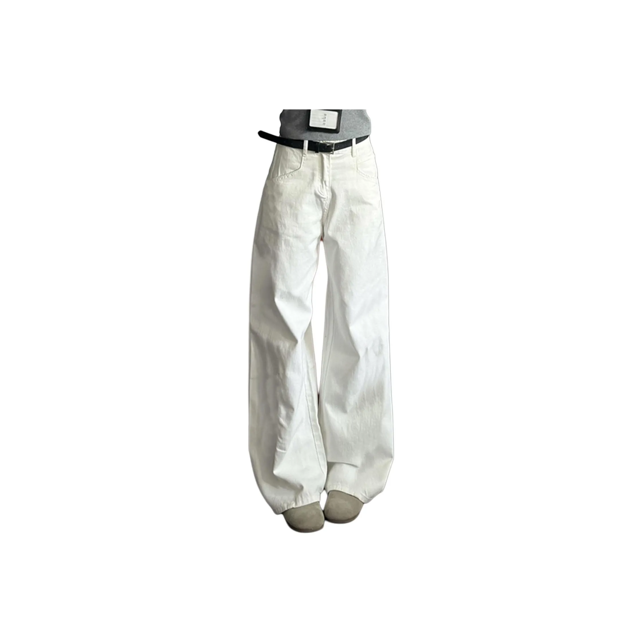 BRG Белый Унисекс Джинсы